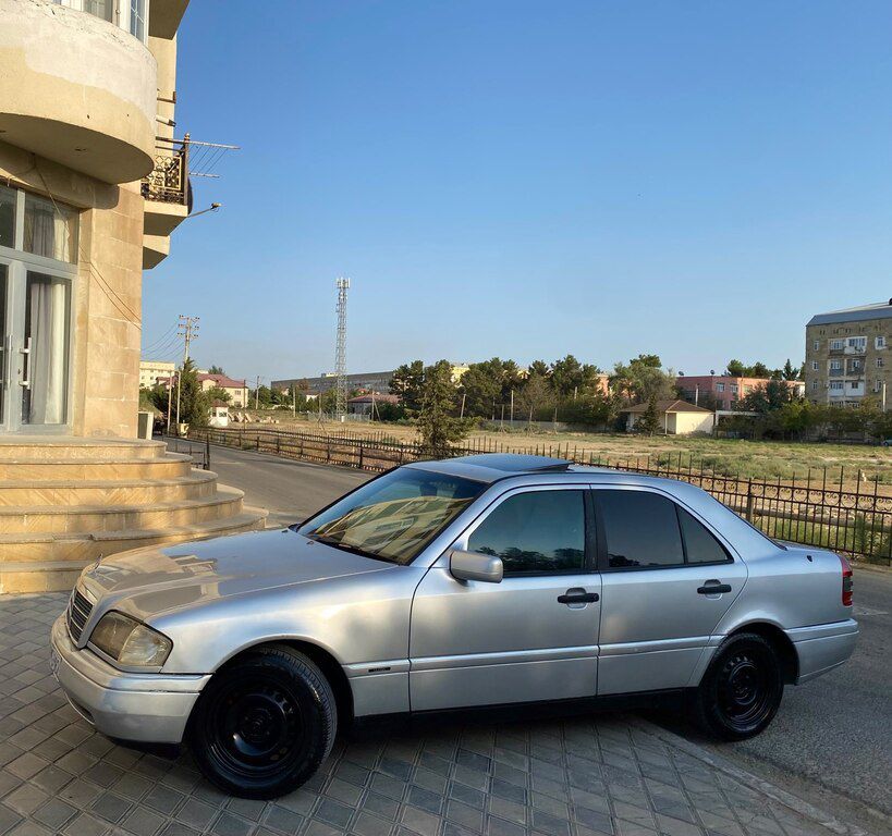 Mercedes C 180, 1.8 L, 1996 il, 312 216 km — Avtomobillər, Şirvan (5)