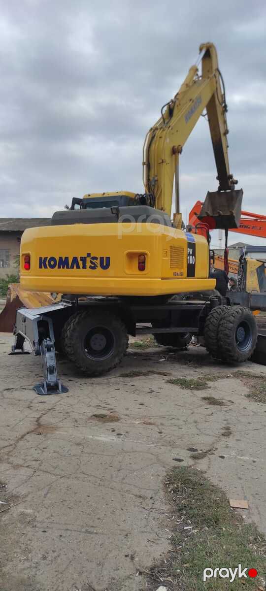 Təkərli Ekskavator "KOMATSU PW180-7, 19 ton, 2008-ci il — Avto, Bakı (2)