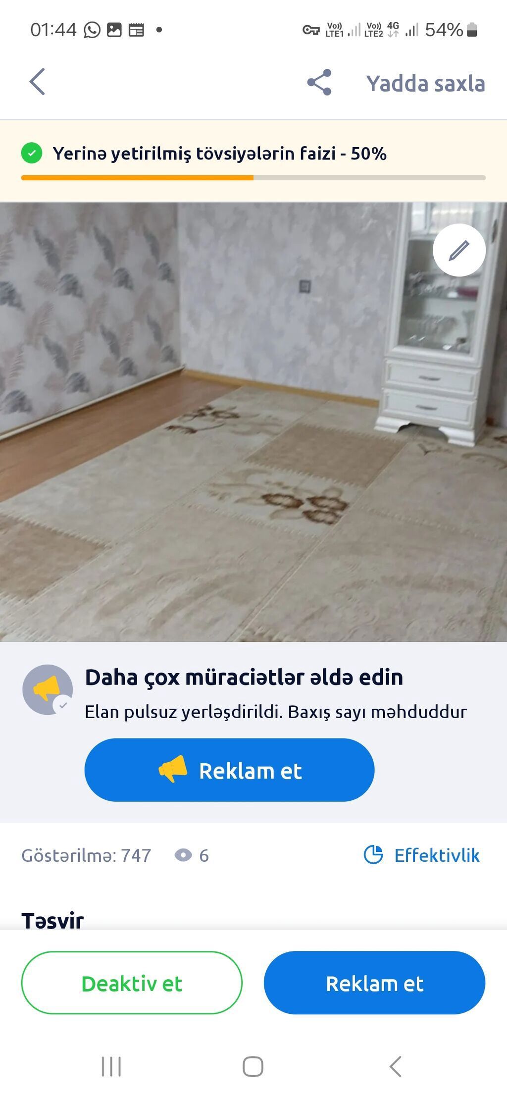 Xalça — Mallar, Bakı