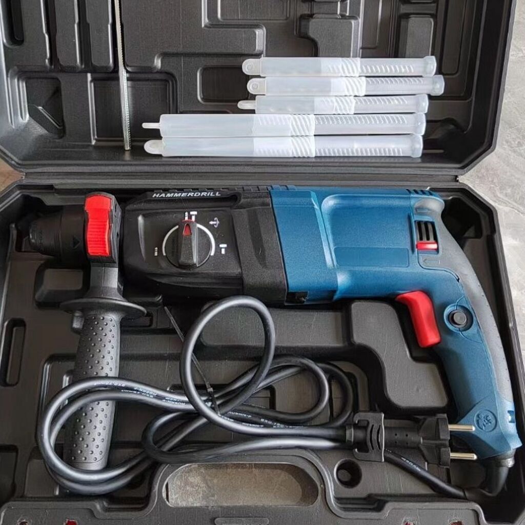 Elektrik perforator/çəkic matkap seti - Güclü elektrikli çəkic matkap
