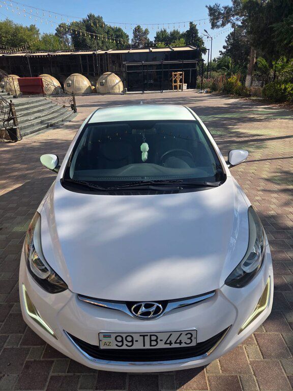 Hyundai Avante, 1.6 L, 2015 il, 65 000 km — Avtomobillər, Şirvan (8)