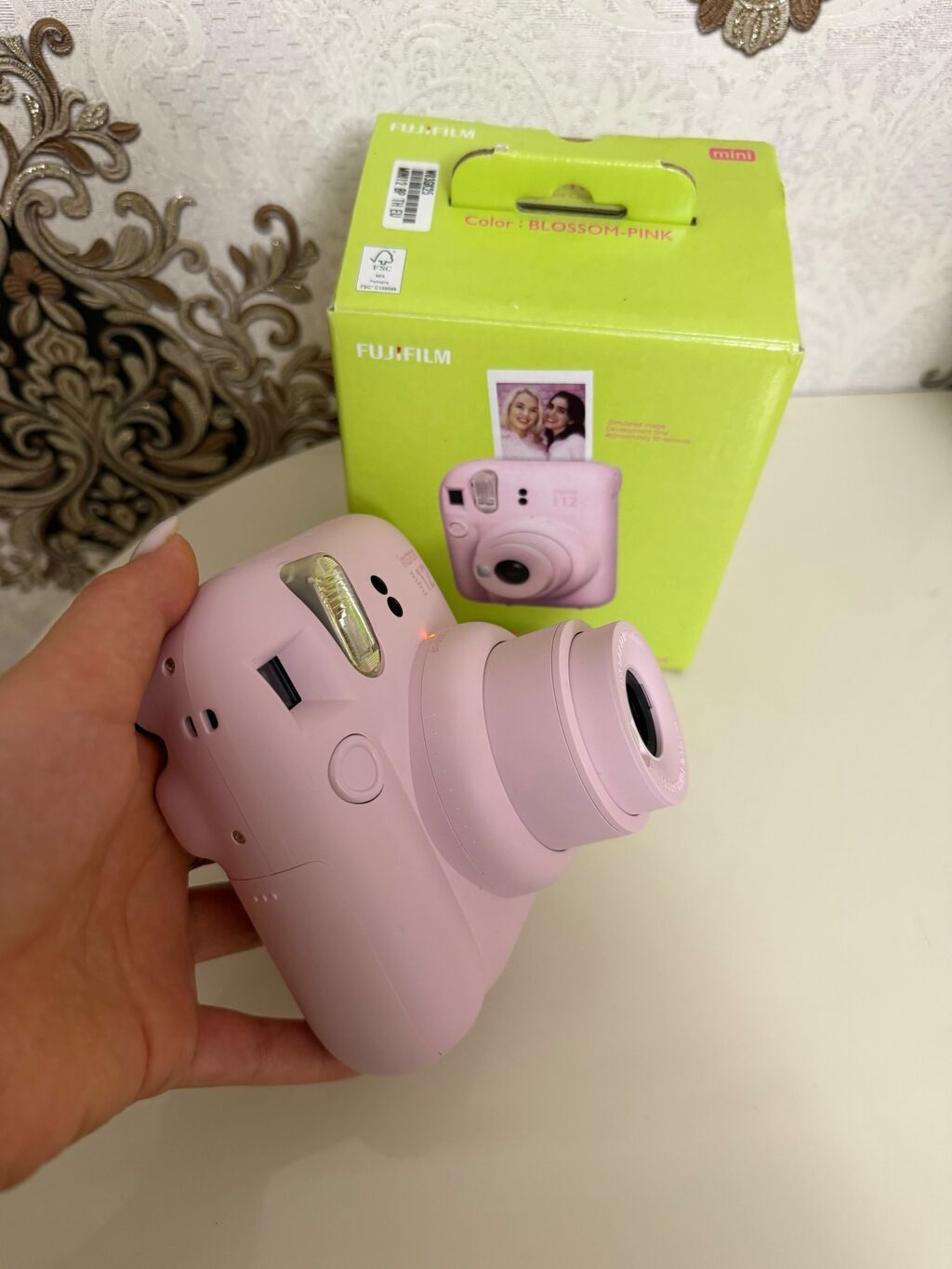 Fujifilm Instax Mini 12 – Blossom Pink rəngində ani fotoaparat - — Elektronika, Quba (5)
