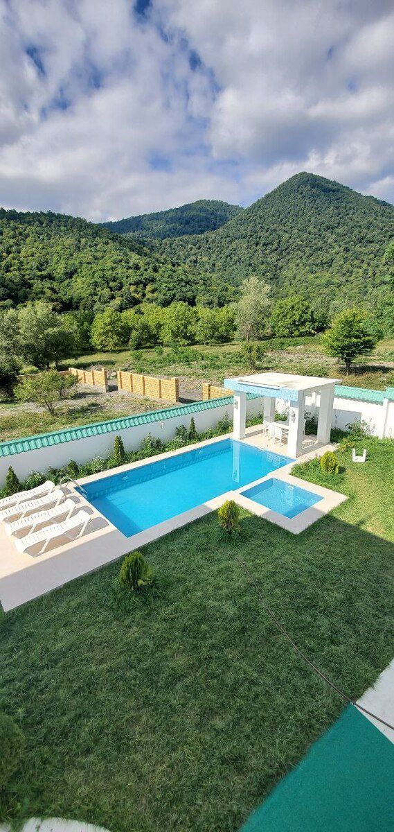 İcarəyə verilir 6 otaqlı həyət evi/bağ evi 200 m² — Ev, villa, Qəbələ (7)