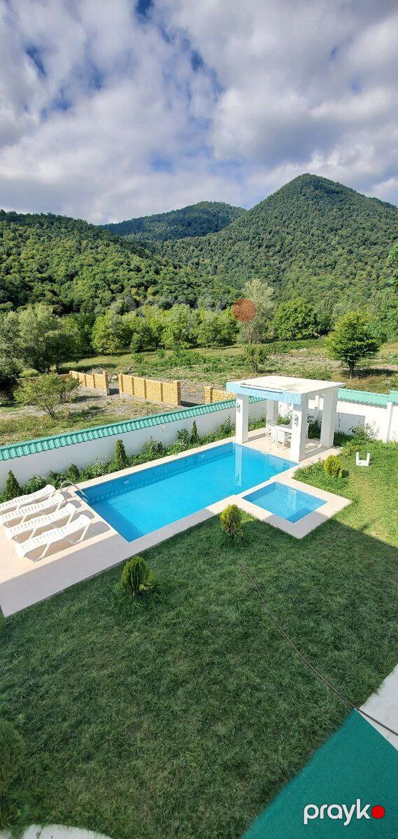 İcarəyə verilir 6 otaqlı həyət evi/bağ evi 200 m² — Ev, villa, Qəbələ (7)