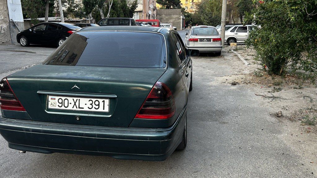 Mercedes C 220, 2.2 L, 1995 il, 241 041 km — Avtomobillər, Sumqayıt (11)