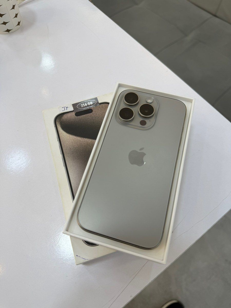 Apple iPhone 15 Pro Natural Titanium 256GB/8GB — Mallar, Bakı
