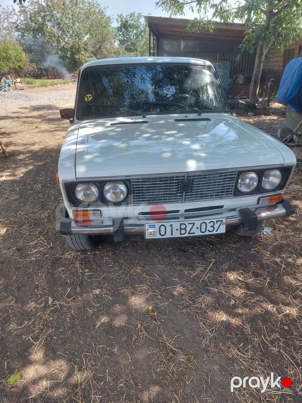 VAZ 2106 sedan – klassik ağ rəngdə, 4 qapılı, arxa ötürməli. - Kuzov 01-BZ-037 — Avtomobillər, Bakı (2)