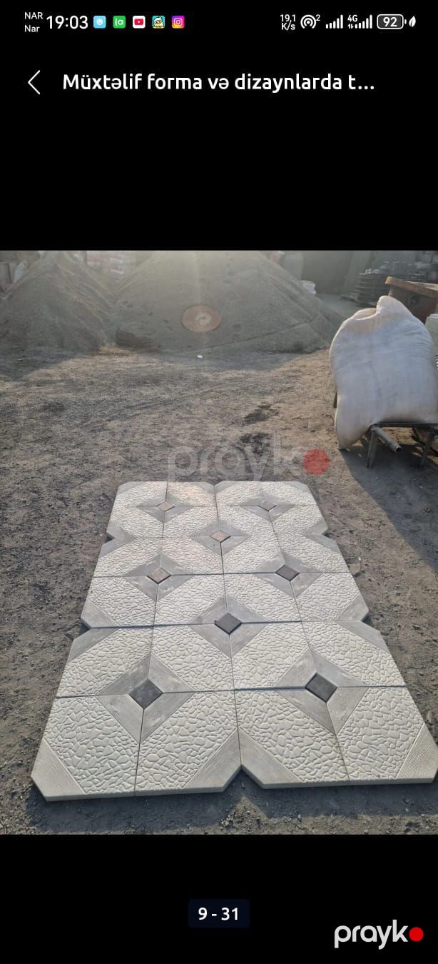 Təməl daşları, barvermə daşları, beton daşları satışı — Tikinti materialları, Bakı (8)