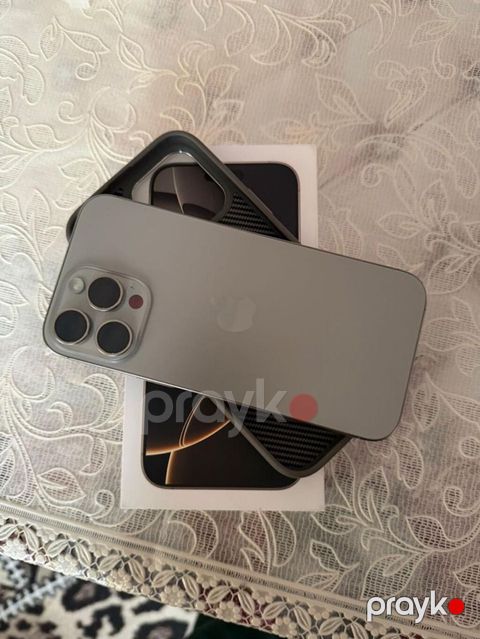 IPhone 16 Pro Max, 256 GB, Natural Titanium, Face ID