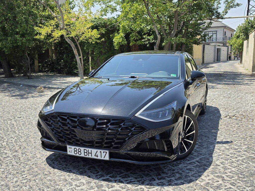 Hyundai Sonata, 1.6 L, 2019 il, 125 529 km — Avtomobillər, Bakı (10)