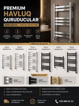 Premium havluq/dəsmal quruducuları – zərif dizayn, yüksək keyfiyyət — Ремонт и строительство