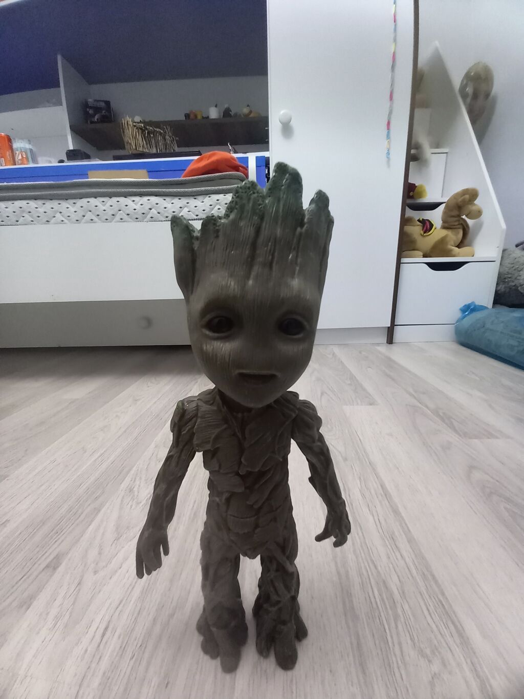 Marvel Guardians of the Galaxy – Baby Groot fiquru işıq tutanda gözu — Oyuncaqlar, Xırdalan (2)