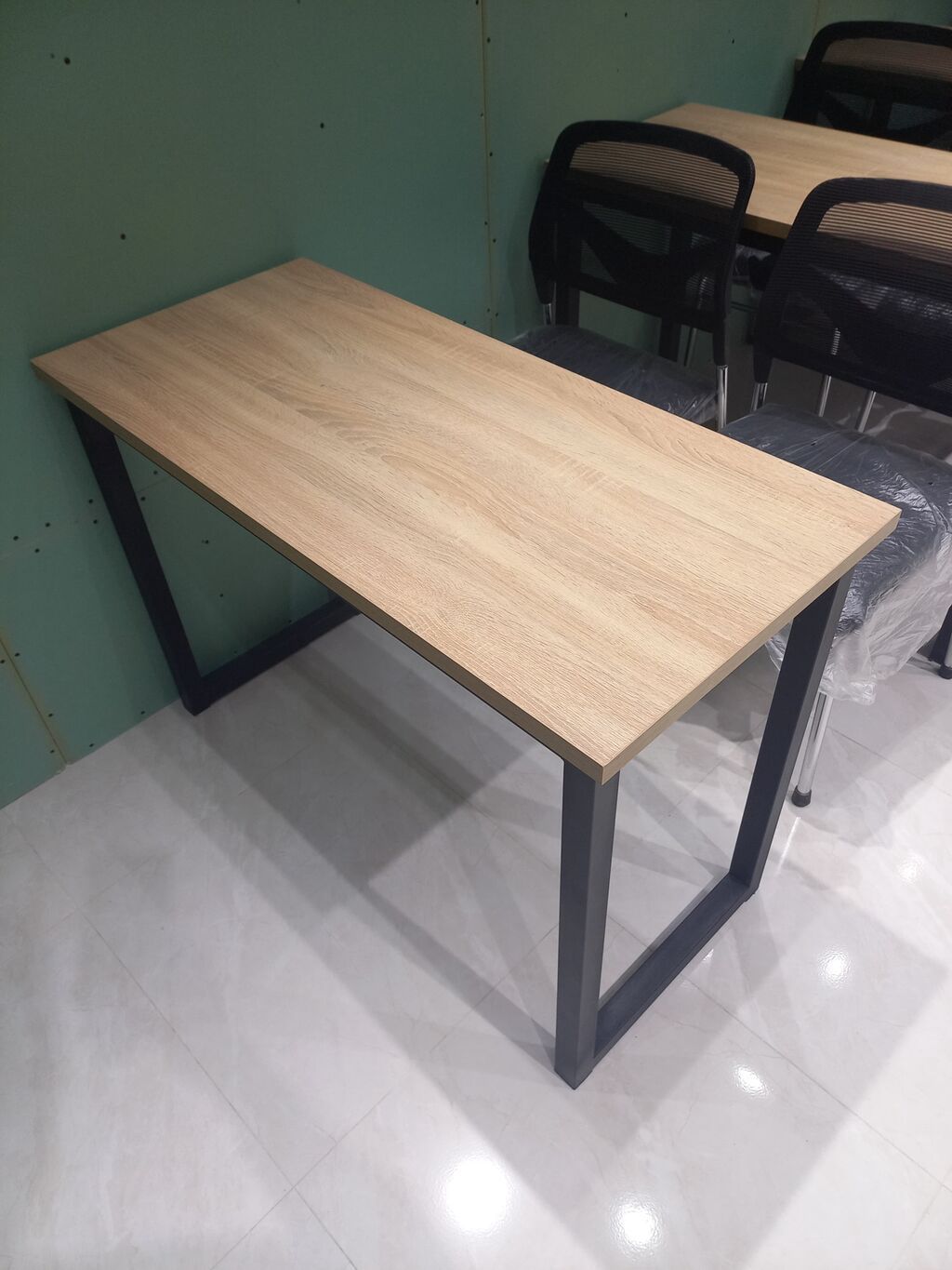 Düz masa, Polkasız, Siyirməsiz, Metal, Zəmanətsiz, Kredit yoxdur — Mebel, Bakı (2)