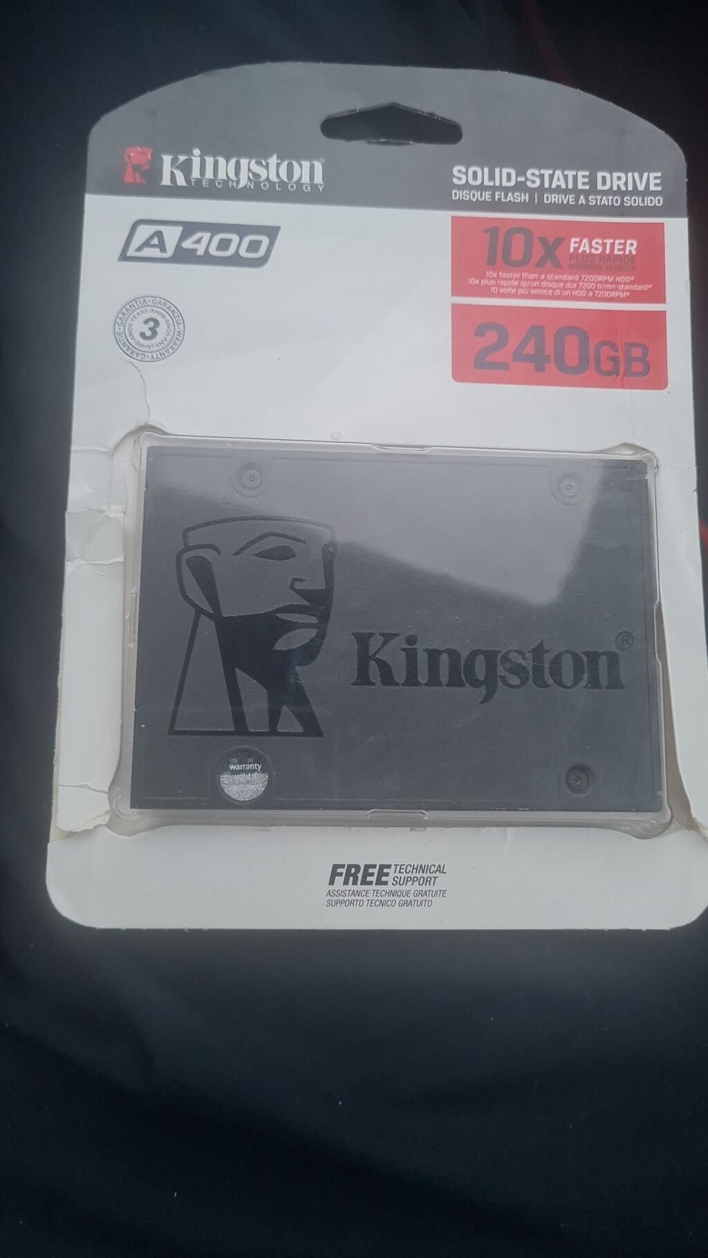 Kingston A400 SSD – 240 GB - Model: Kingston Technology A400 - Yaddaş — Elektronika, Bakı