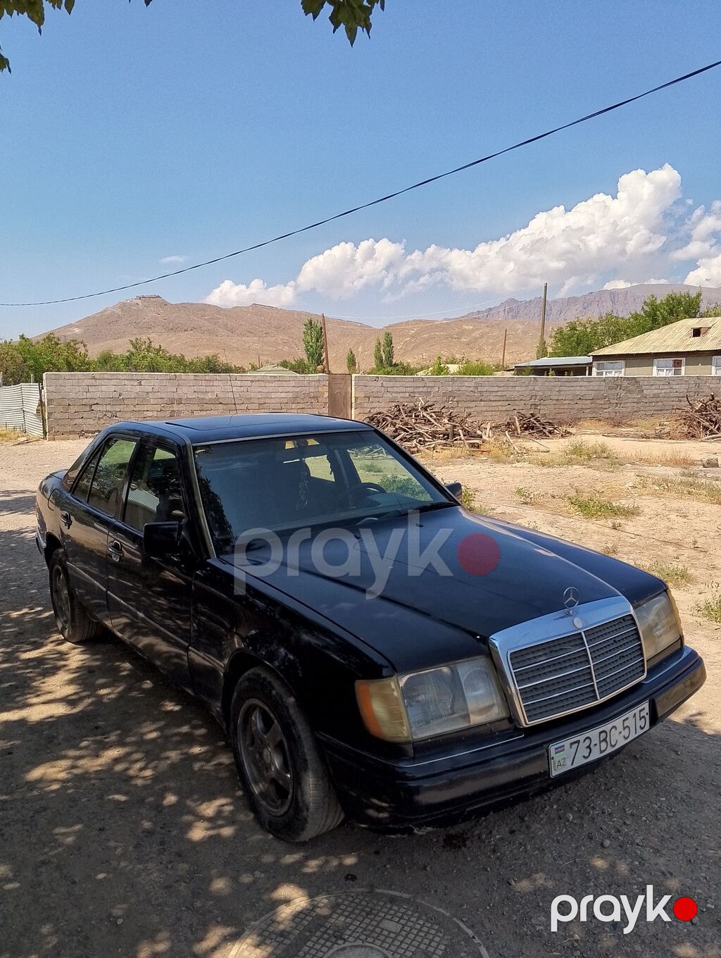 Mercedes-Benz E-Class W124 sedan Maşında qətiyyən vuruq,udardan — Avto, Şərur (2)