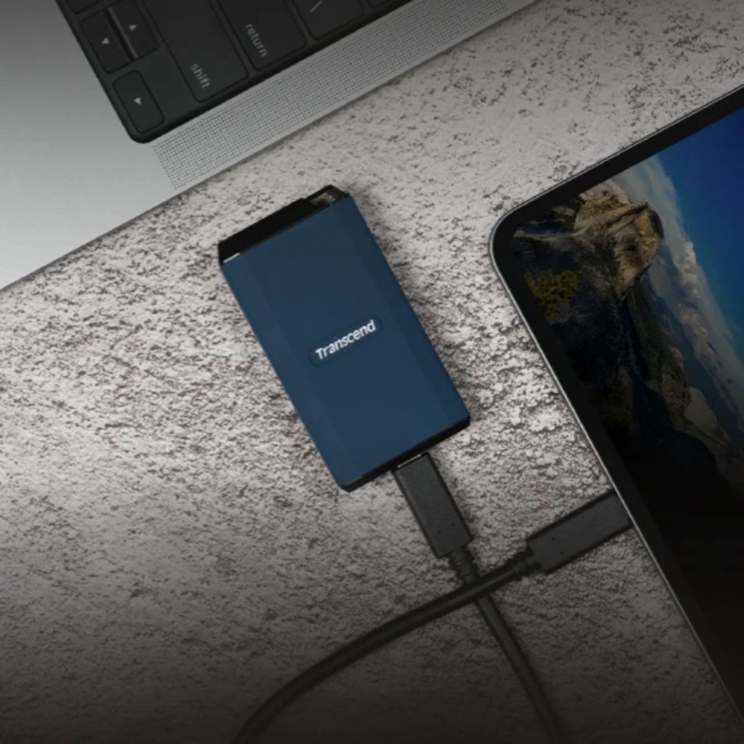 Transcend 1TB, External SSD, ESD410C, USB 20Gbps, Type C TS1TESD410C — Elektronika, Bakı (3)