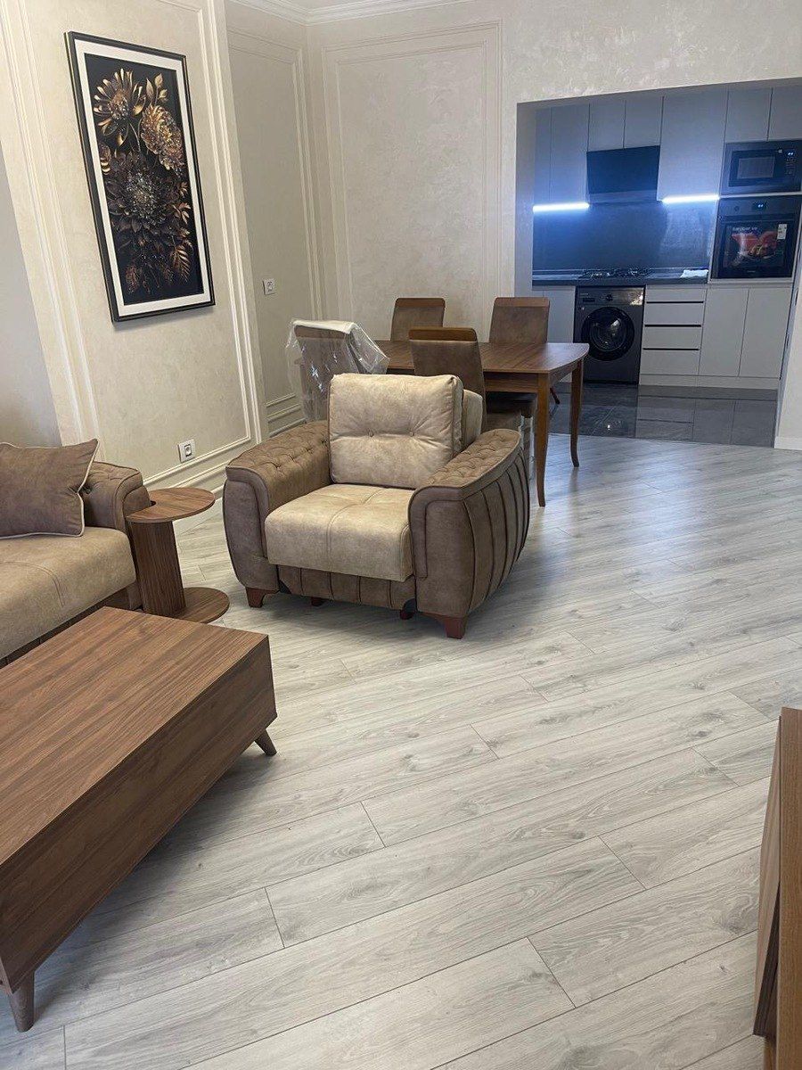 İcarəyə verilir 2 otaqlı yeni tikili 80 m² — Mənzil, Bakı (5)