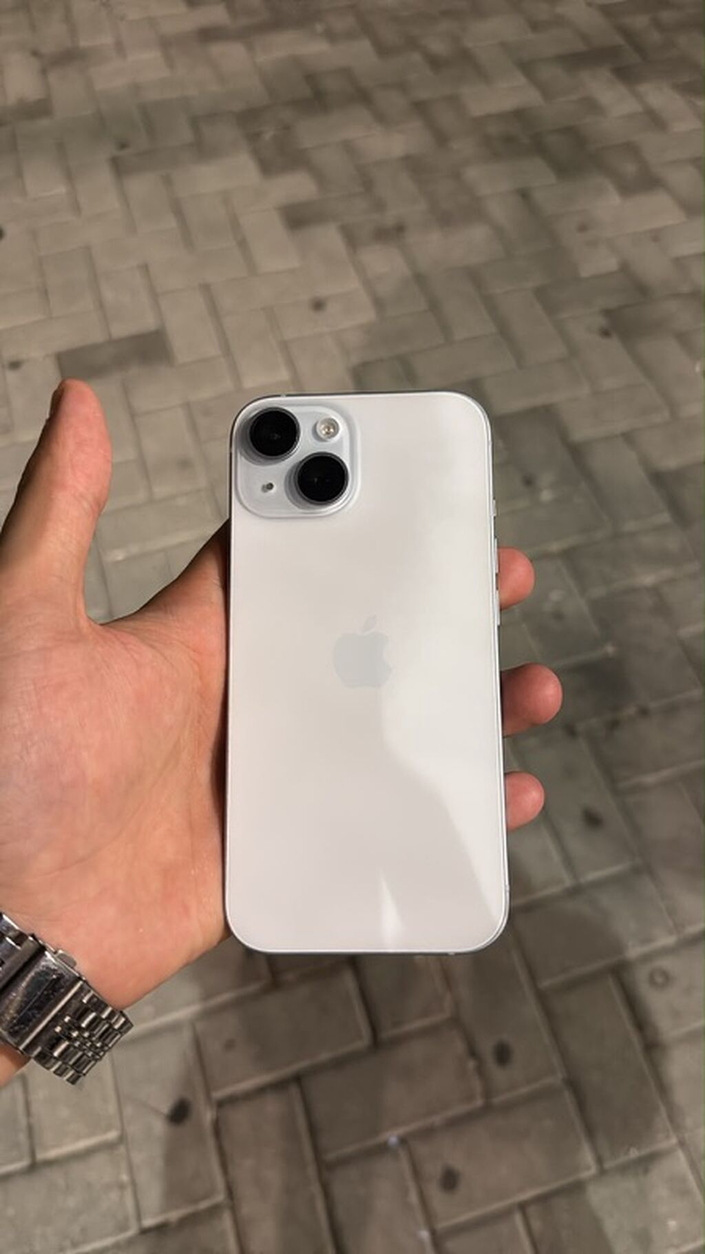 IPhone 15, 128 GB, Ağ — Apple iPhone, Bakı