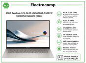 Notebook ASUS ZenBook S 16 OLED (2026) — Elektronika, Bakı (2)
