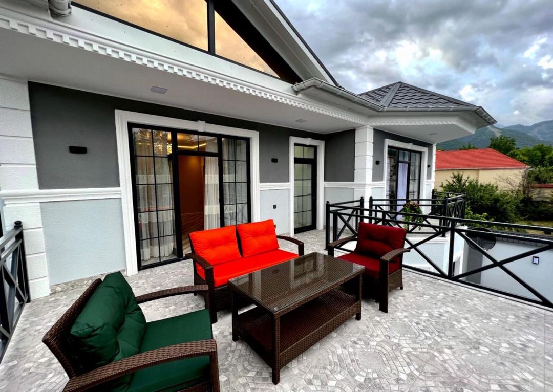 İcarəyə verilir 5 otaqlı həyət evi/bağ evi 200 m² — Ev, villa, Qəbələ (5)