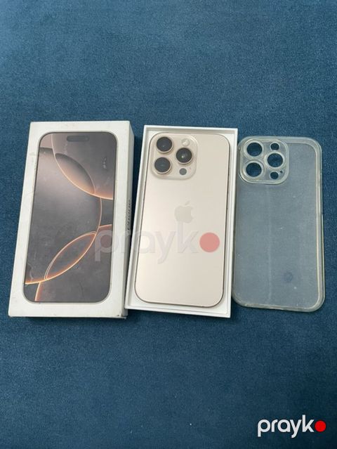IPhone 16 Pro, 128 GB, Qızılı, Face ID