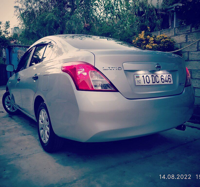 Nissan Latio, 1.2 L, 2012 il, 96 000 km — Avtomobillər, Beyləqan (2)