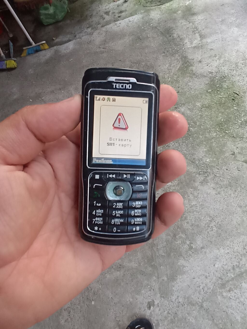 Tecno Camon, rəng - Qara, Düyməli — Tecno, Şəki (4)