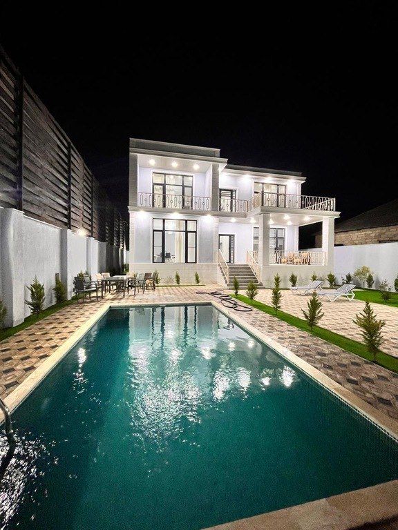 İcarəyə verilir 5 otaqlı həyət evi/bağ evi 350 m² — Ev, villa, Bakı (9)