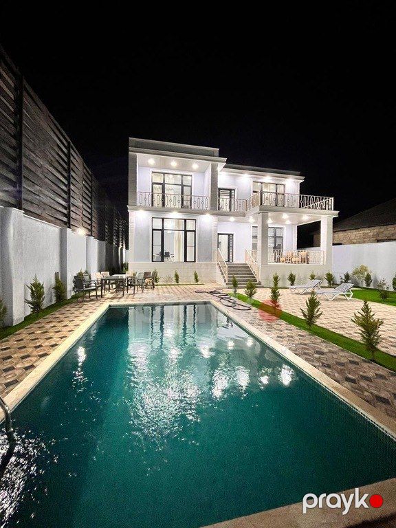 İcarəyə verilir 5 otaqlı həyət evi/bağ evi 350 m² — Ev, villa, Bakı (9)