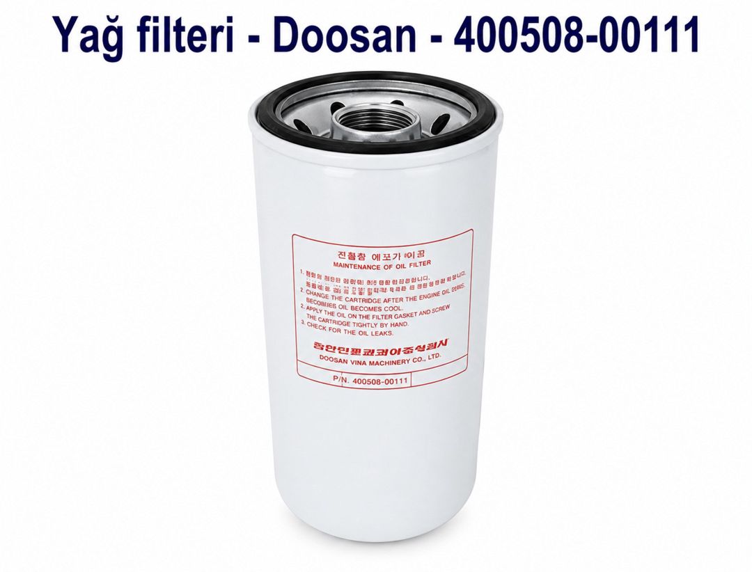 Doosan 400508-00111 Yağ Filteri — Biznes və avadanlıq, Bakı