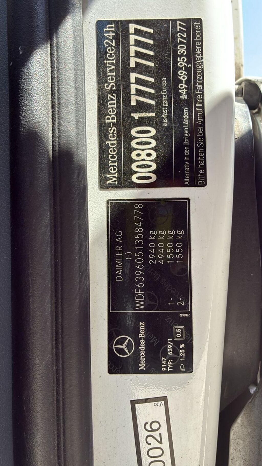 Mercedes-Benz Vito yük/furqon.prabeq 180 000 Xüsusiyyətlər: - Kuzov — Yük maşınları, Lənkəran (6)