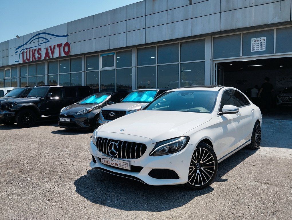 Mercedes C 220 d, 2.1 L, 2016 il, 185 500 km — Avtomobillər, Bakı (2)