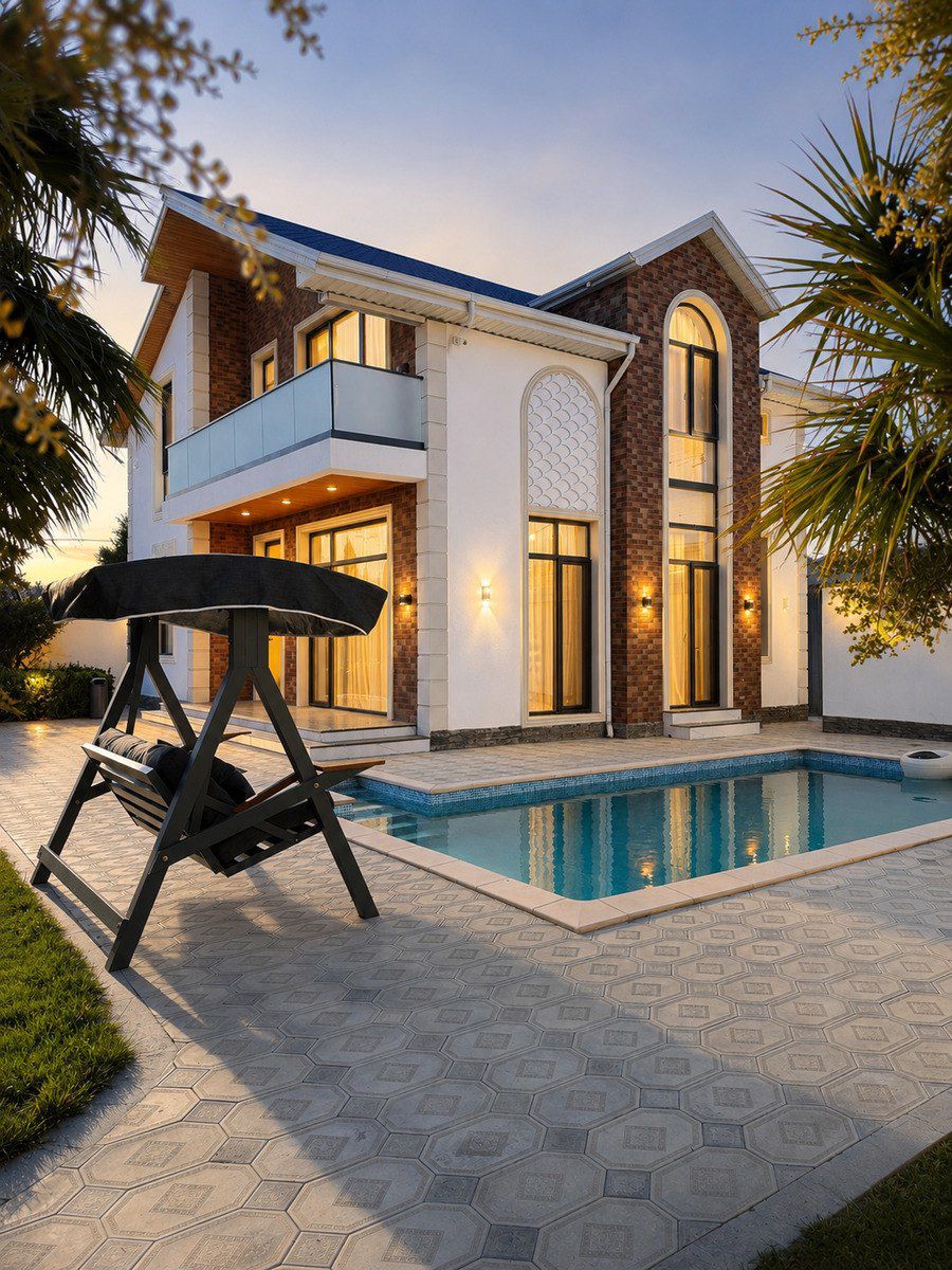Satılır 5 otaqlı həyət evi/bağ evi 210 m² — Ev, villa, Bakı (4)