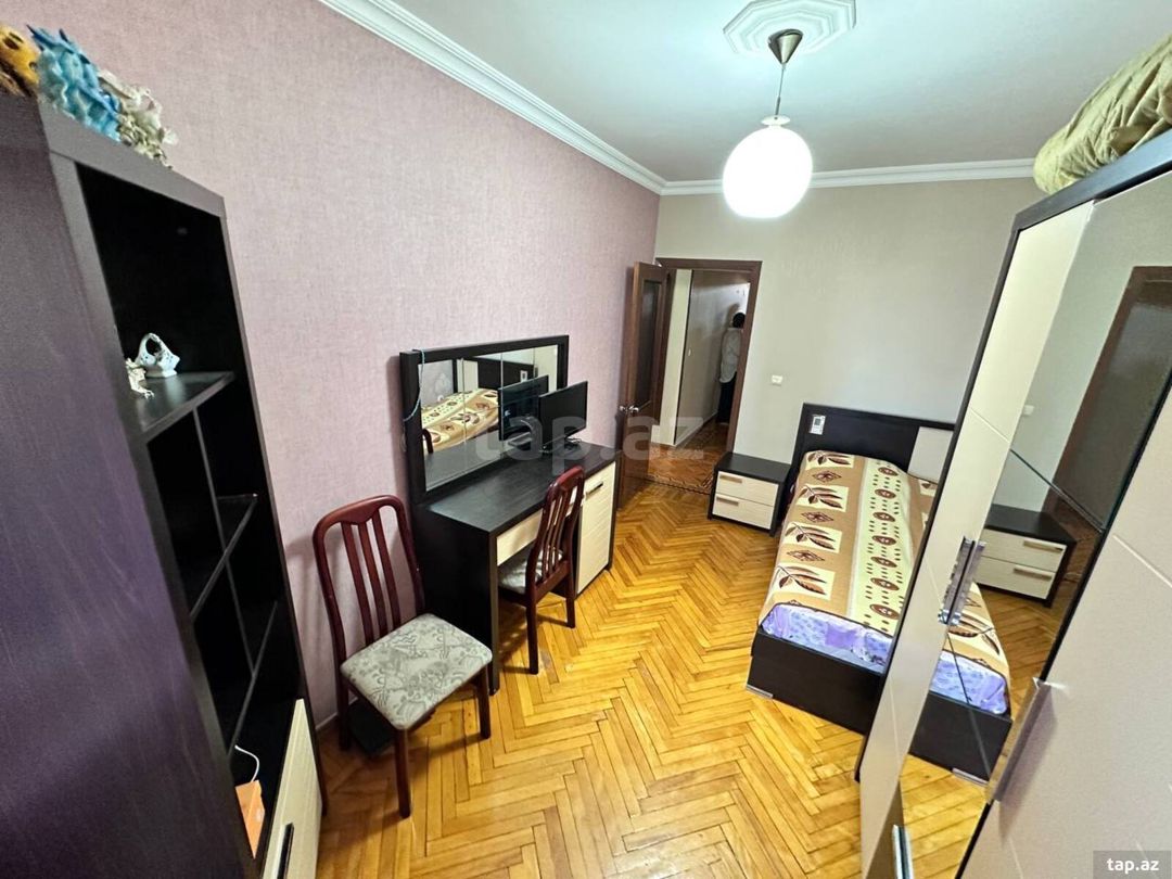4-otaqlı mənzil kirayə verilir, Elmlər Akademiyası m., 100 m² — Daşınmaz əmlak, Bakı (11)