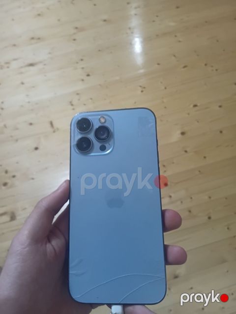 IPhone 13 Pro Max, 128 GB, Blue Titanium, Face ID