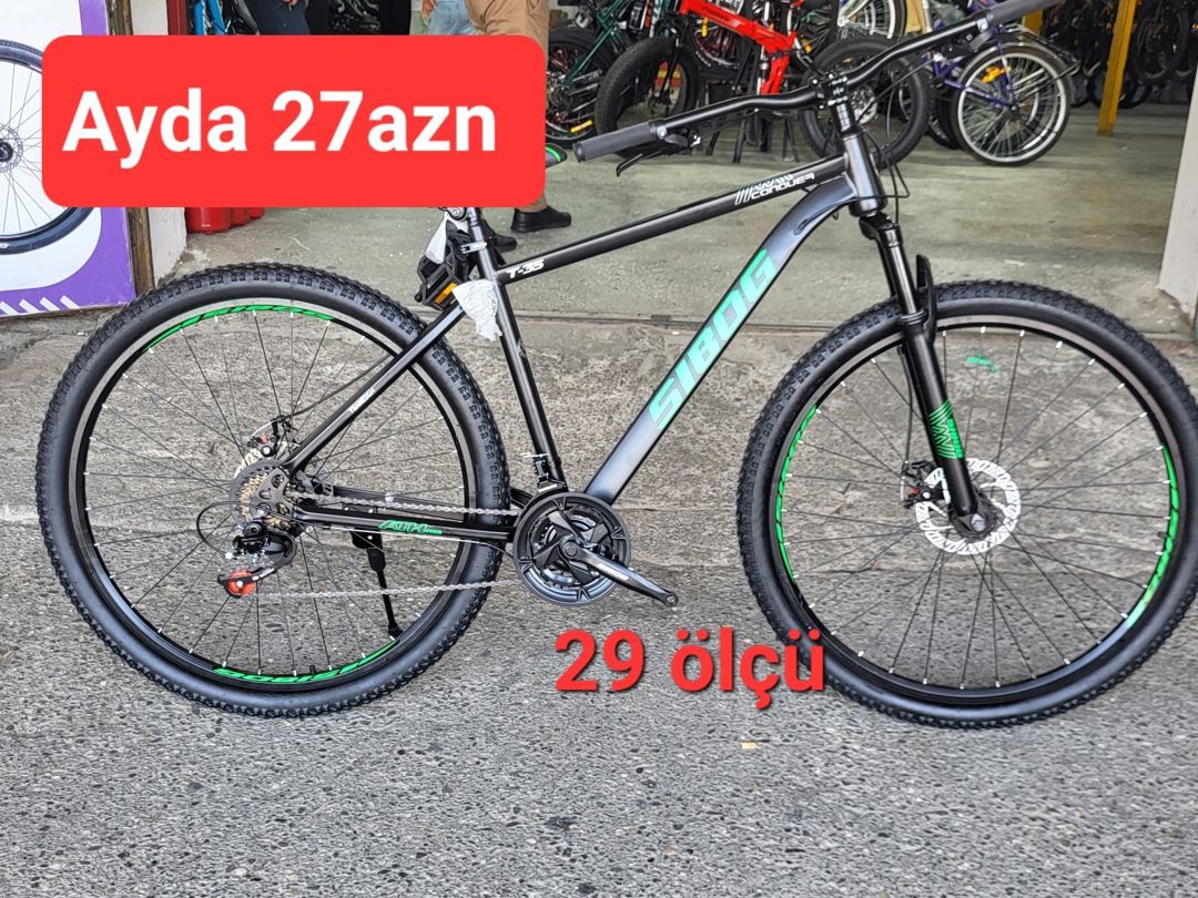Velosiped 29 Siborg — Velosipedlər, Bakı