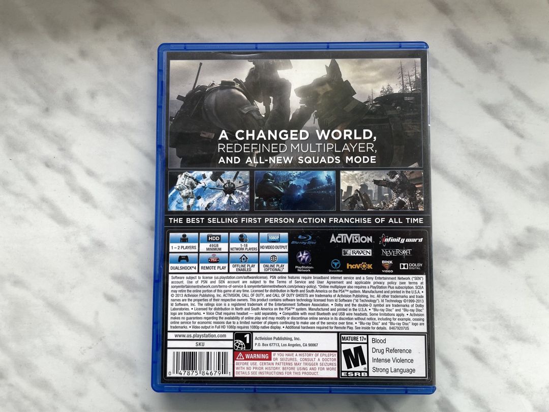 PS4 oyunu Call of Duty Ghosts — Elektronika, Bakı (2)