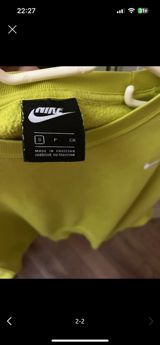 Svitşot, Nike, S, rəng - Sarı — Natiq