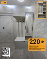Dəhliz dolabı – La Mini (Kod: 11491) - Ölçülər: D 40 × H 200 × E 100 — Wardrobes
