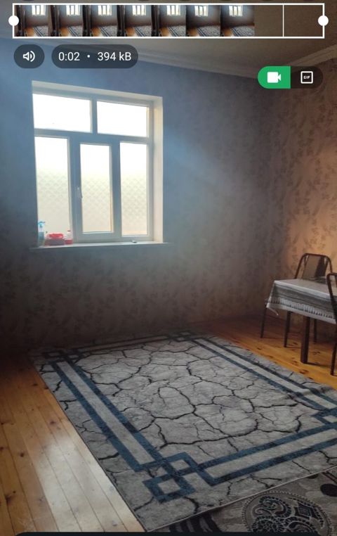 Gəncə şəhəri Gülüstan qəsəbəsində satılır ev real alıcıya cüzi endirim