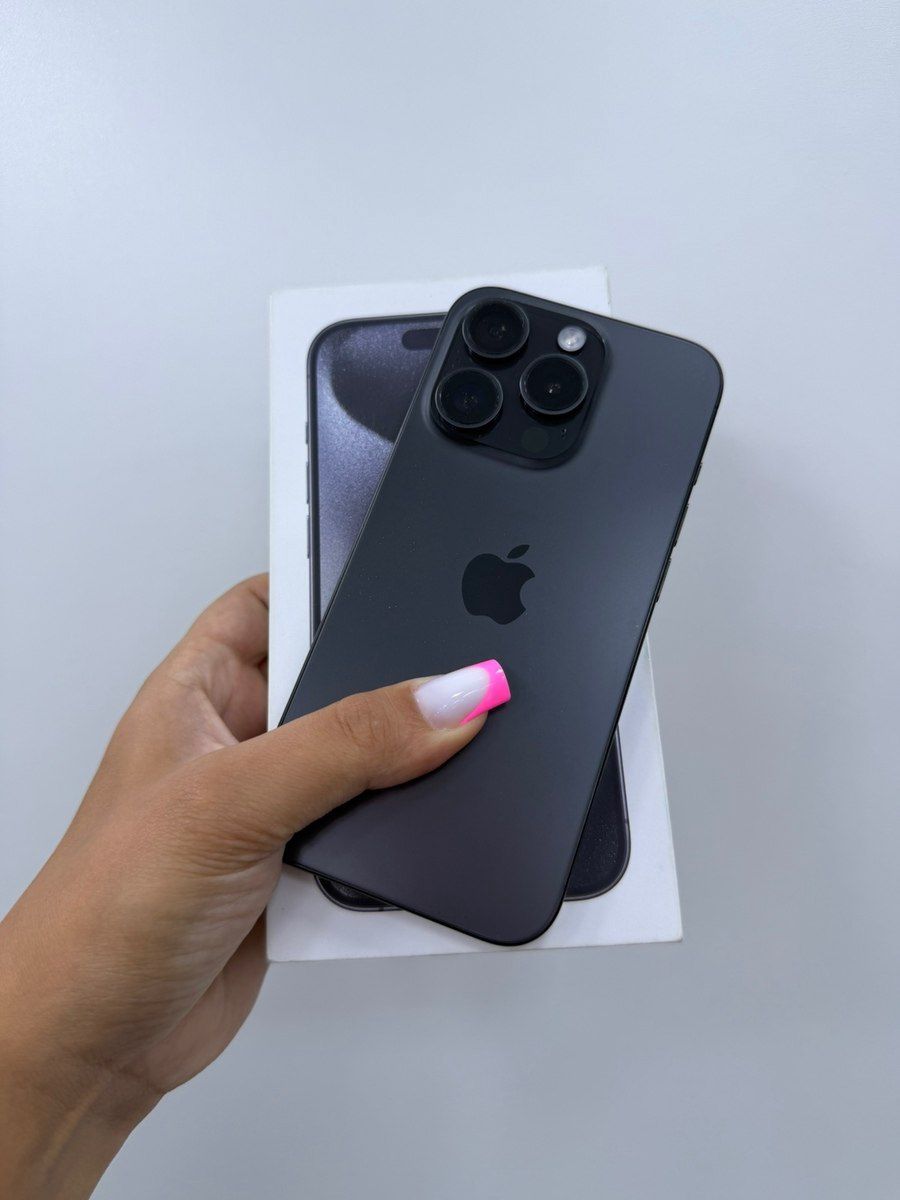Apple iPhone 15 Pro Black Titanium 128GB/8GB — Mallar, Bakı