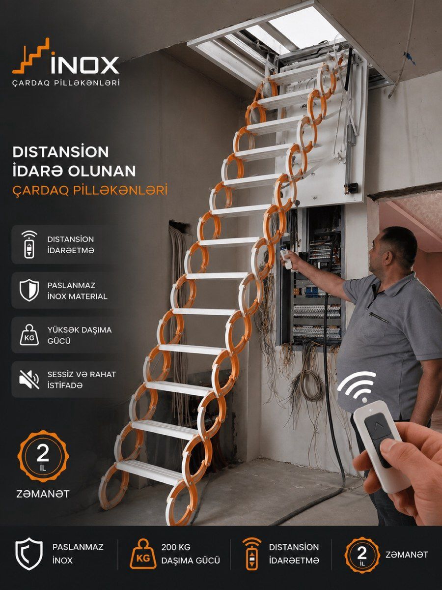 Elektron Çardaq Pilləkəni (Distansion İdarəe — Təmir və inşaat, Bakı