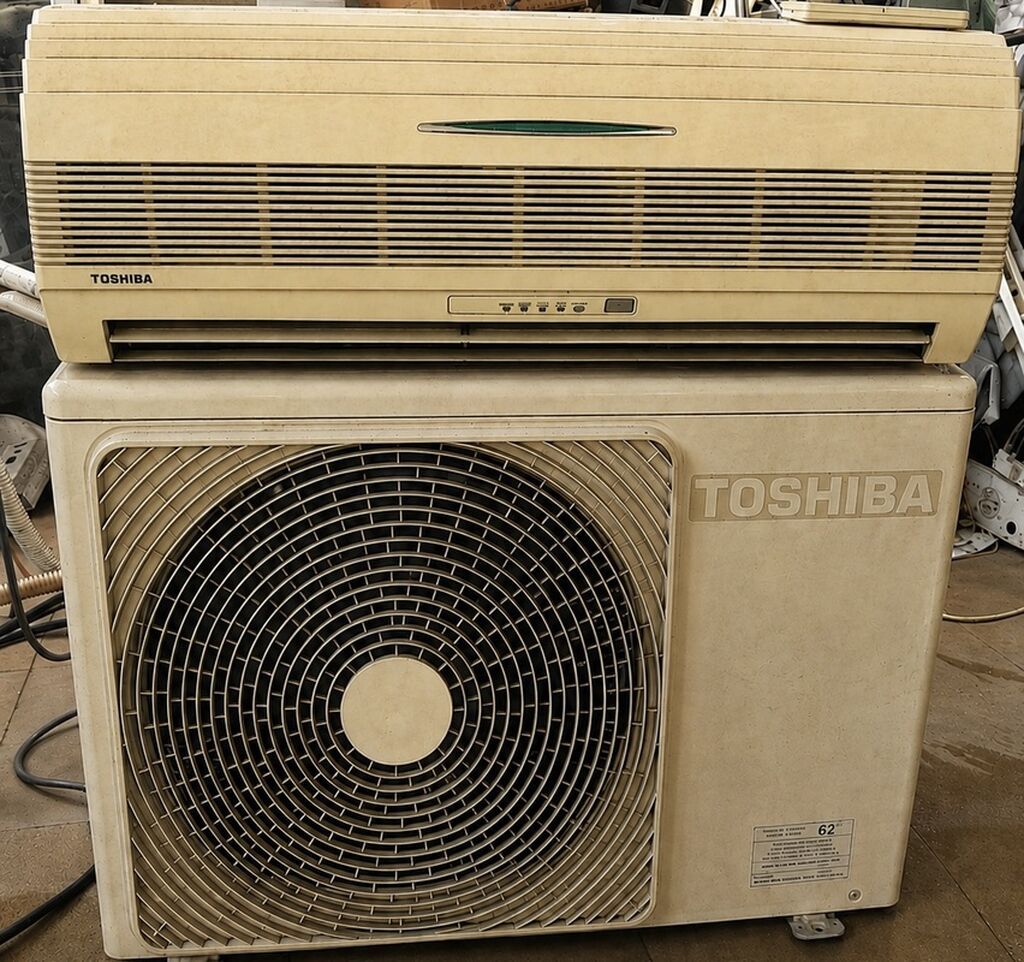 Toshiba kondisioner çox az istifade olunub.teze kimidi sadece rengi — Elektronika, Bakı