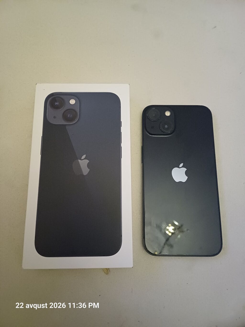 IPhone 13, 128 GB, Midnight, Face ID — Apple iPhone, Sumqayıt