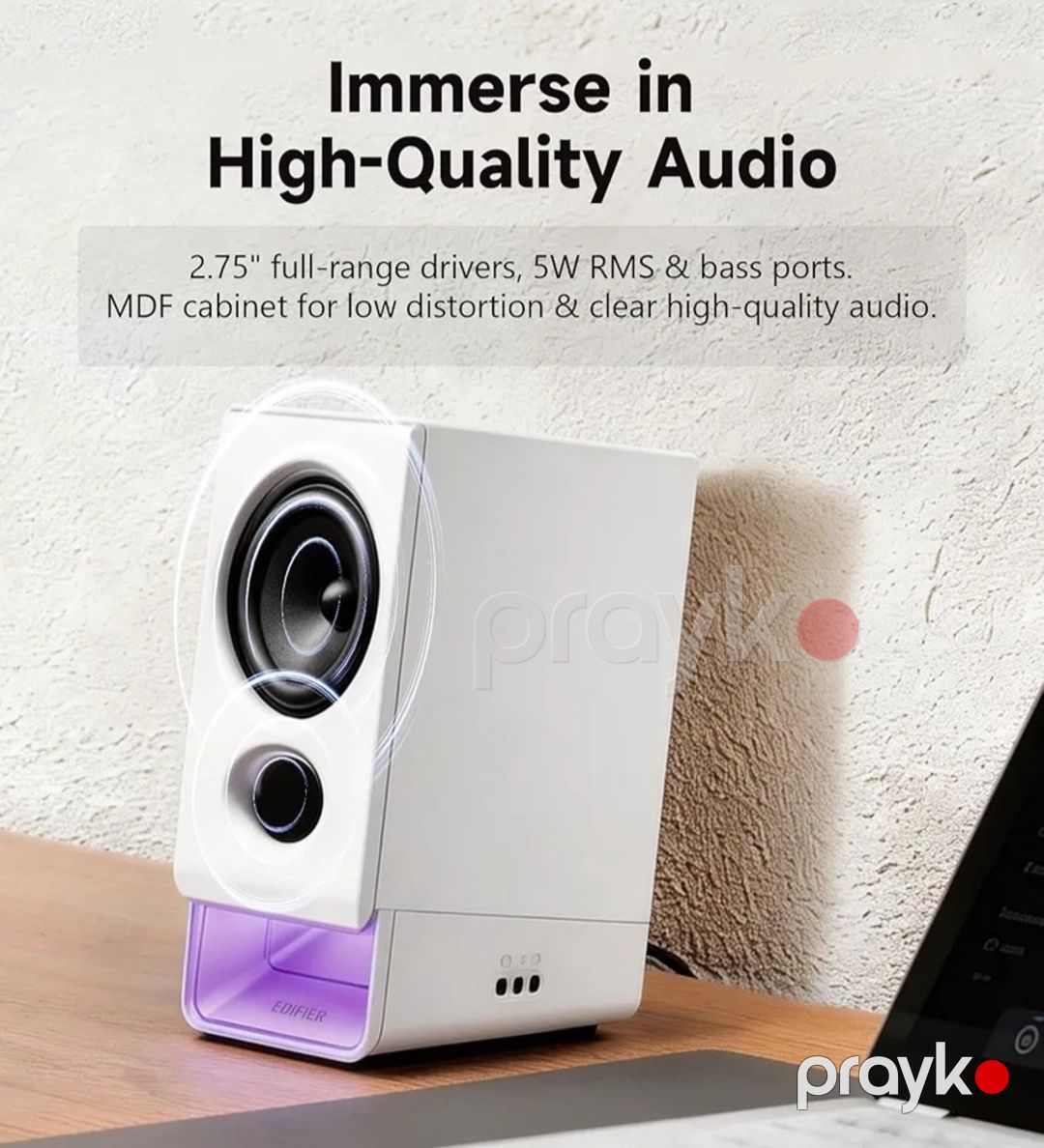 Edifier R20BT White — Səs texnikası, Bakı (6)