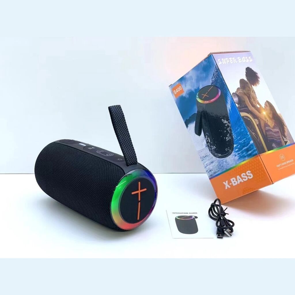 RGB işıqlı S400 Dinamik - Səs: Gücləndirilmiş X-Bass vurğusu, balanslı — Elektronika, Bakı (4)