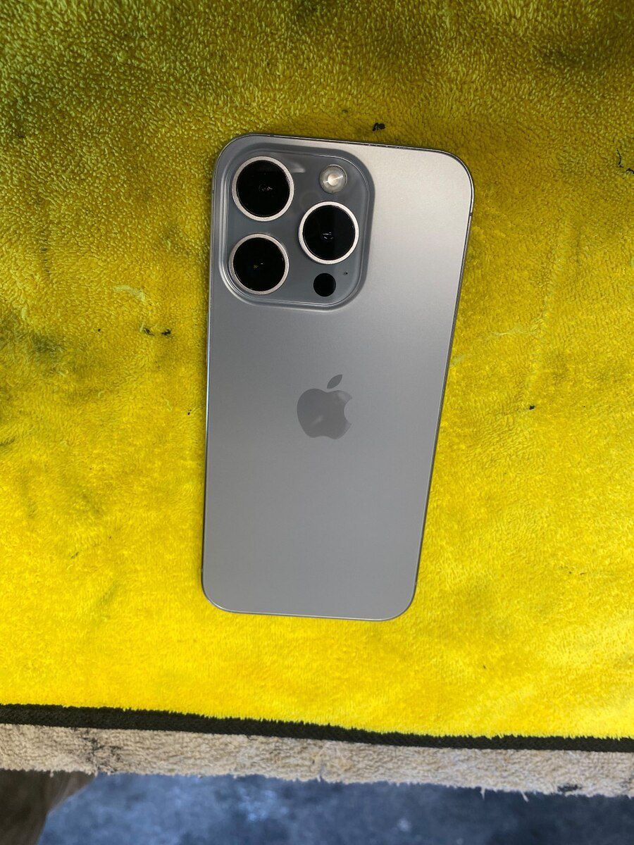 Apple iPhone 15 Pro Natural Titanium 128GB/8GB — Smartfonlar, Bakı