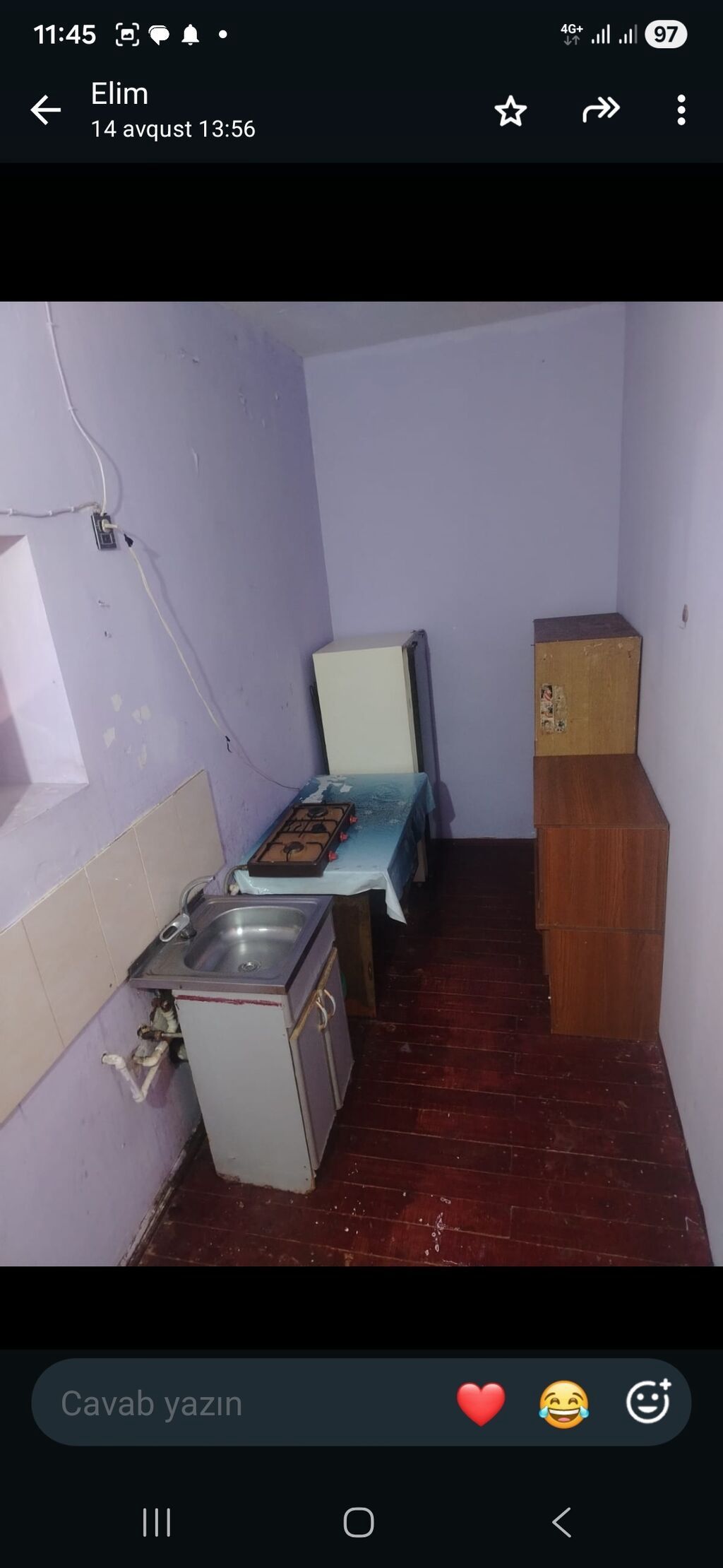 Tecili yeni Gunewlide 33 sayli polis bolmesinin yaxinliginda 1 otaqli — Daşınmaz əmlak, Bakı (6)