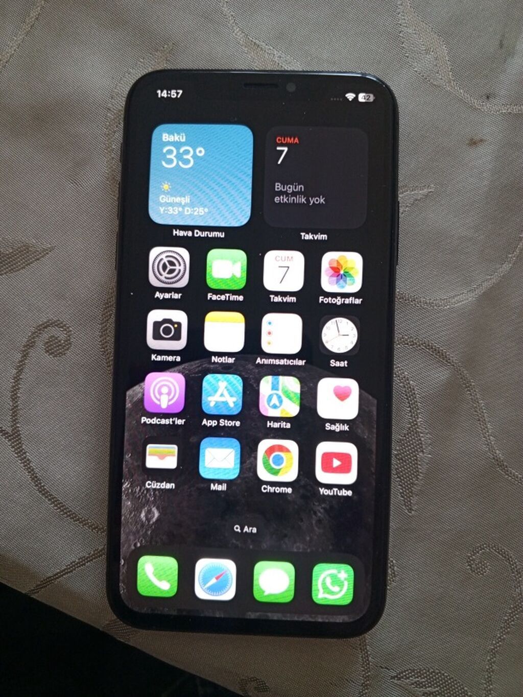 IPhone X, 64 GB, Space Gray, Face ID — Apple iPhone, Sanqaçal