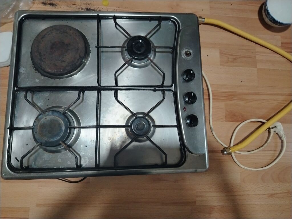 Quraşdırılan 4 gözlü qaz/elektrik kombinə plitə QEYD:2 ruckasi — Mətbəx texnikası, Mehdiabad (3)